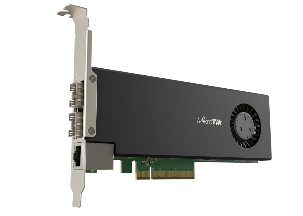 MIKROTIK Smart PCIe network interface card (CCR2004-1G-2XS-PCIe)