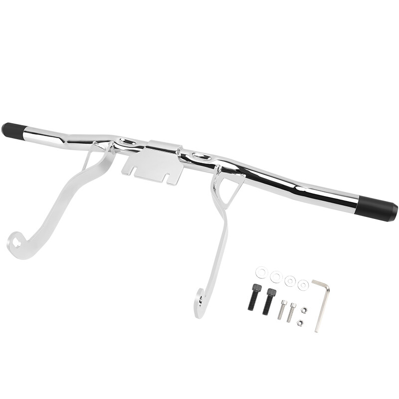 Chrome Front Engine Guard Peg Crash Bar For Harley Electra Road Glide 2009-2013