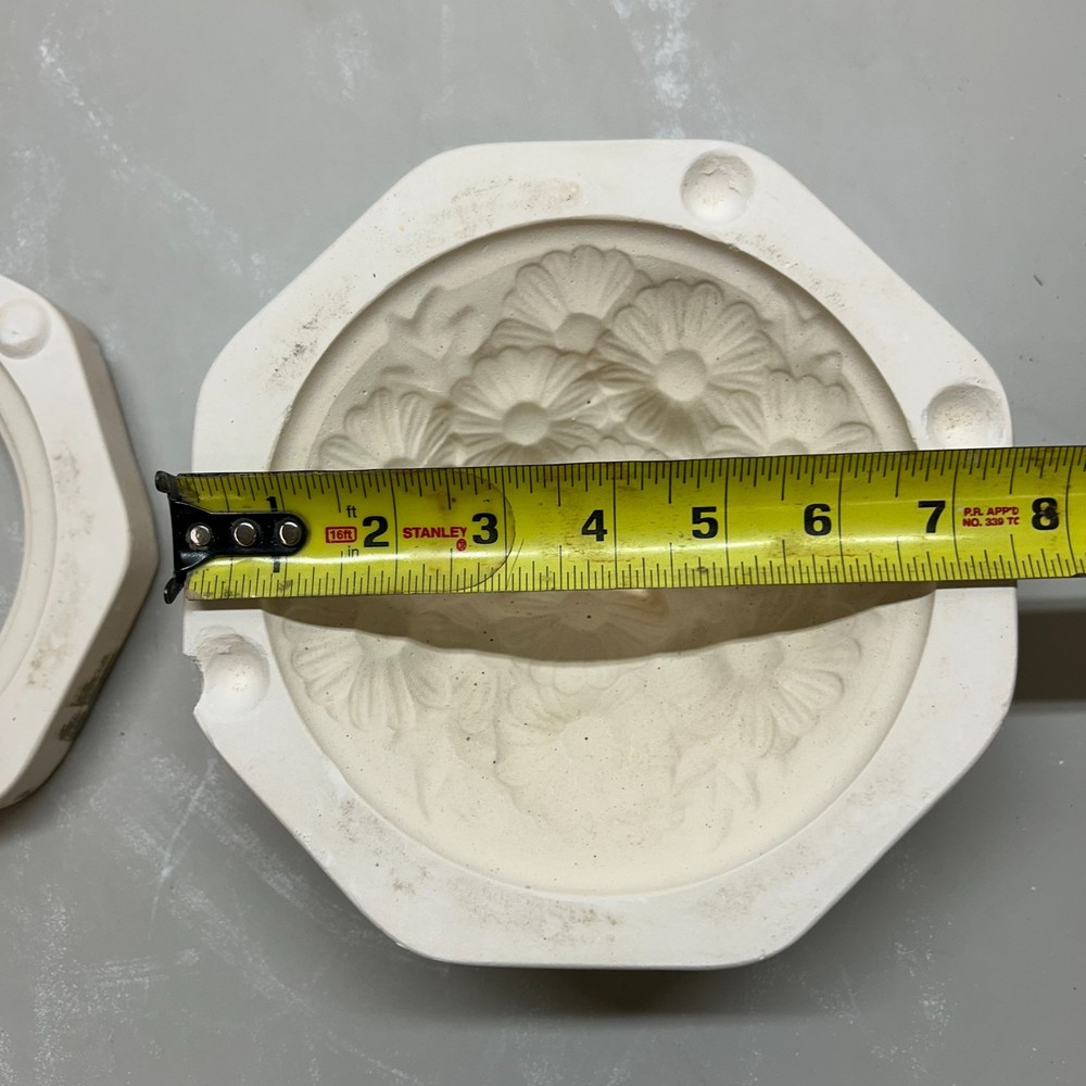 Unbranded Ceramic Casting Mold Decorative Daisy Flower Base #46