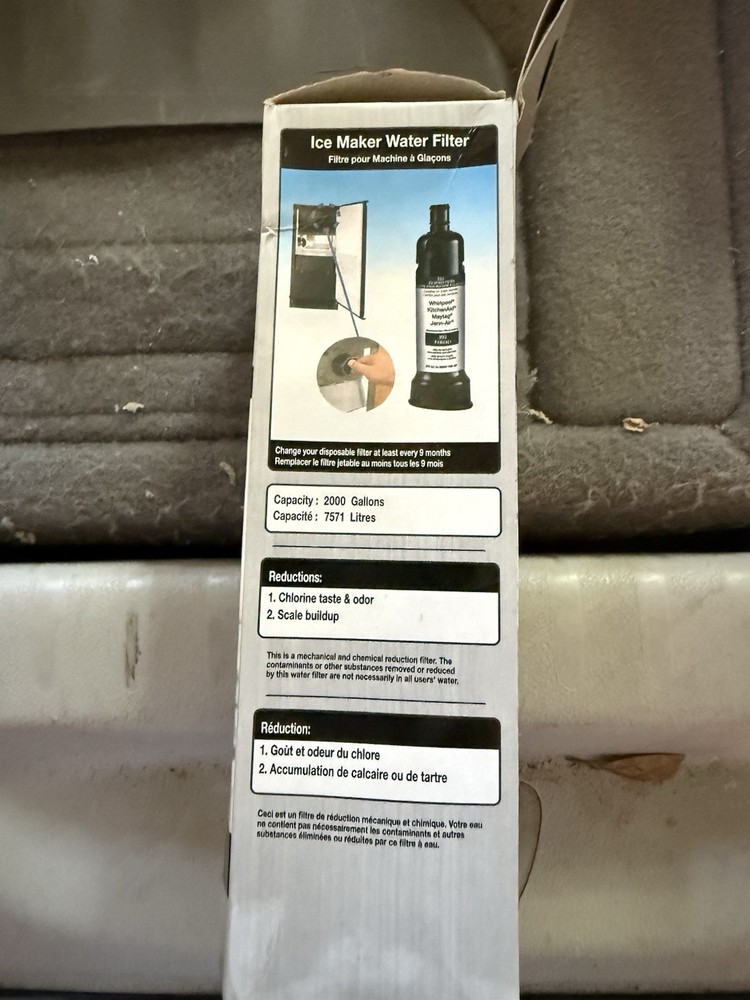 Whirlpool F2WC9I1 ICE 2 Ice Maker Water Filter