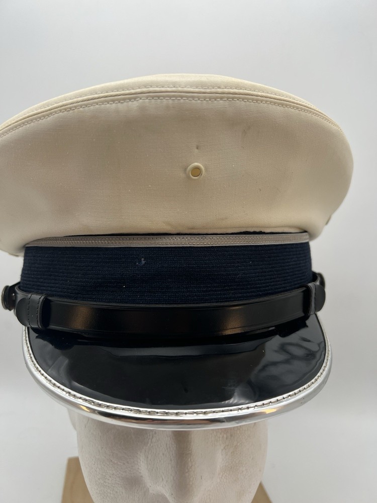 berkshire deluxe military hat white vintage USAF
