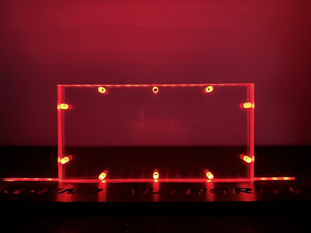 Blank: 10” X 5” Plexiglass Viewing Window (3/4") For Sub Box