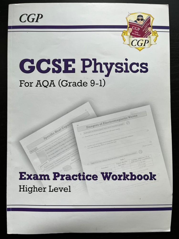 CGP AQA Exam Practice Workbook bundle - Biology, Chemistry and Physics. Higher