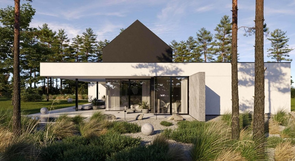 Modern House Plan Home Building Plans Blueprints, Small Cabin - Tiny House Plans