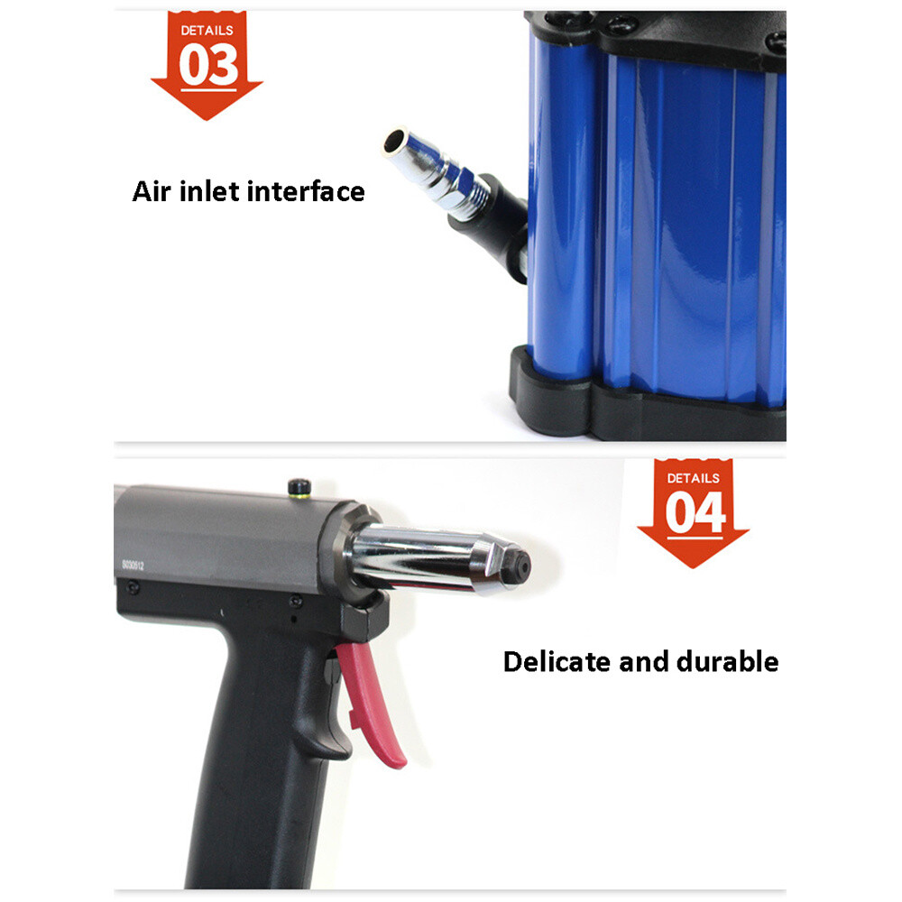 N250G Pneumatic Extractor Rivet Gun Puller Rivet Gun Puller Nail Gun New