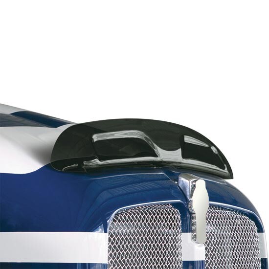 Smoked Plastic EGR Bug Shield Fits Freightliner FL120 & FL132 Classic Models