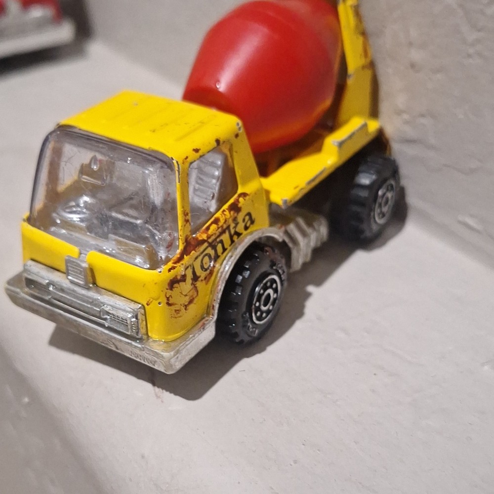 Vintage Tonka Cement Mixer and Crane