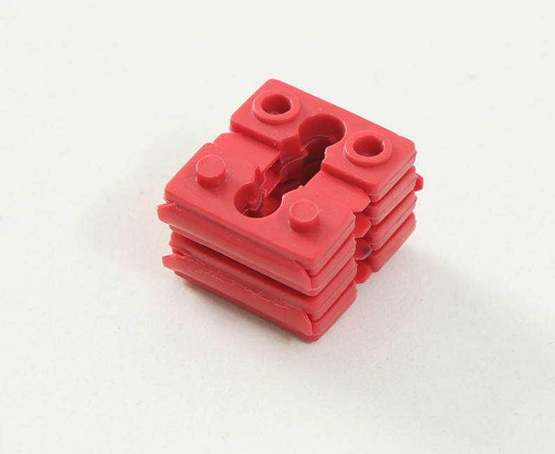 Red Outlet Spacers for Electrical Box Fix Loose Plugs 48pcs Stackable