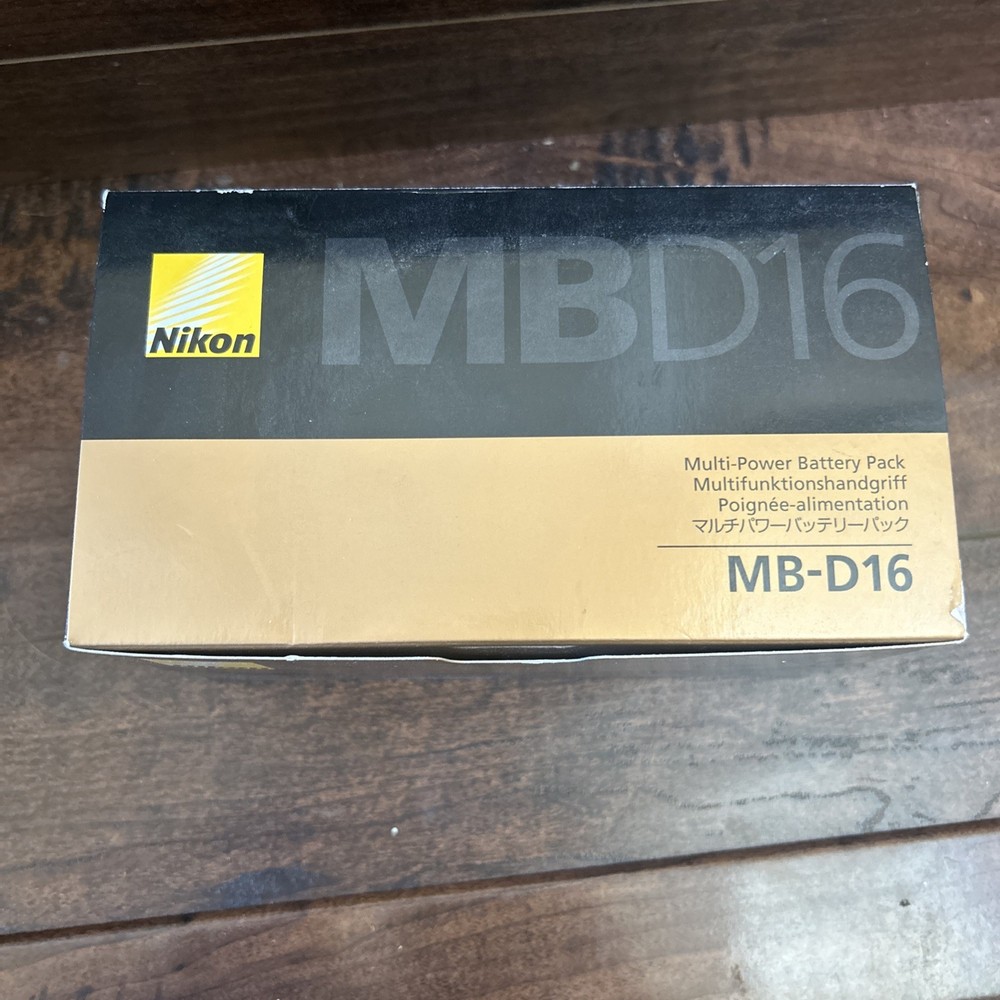 Nikon MB-D16 BOX ONLY