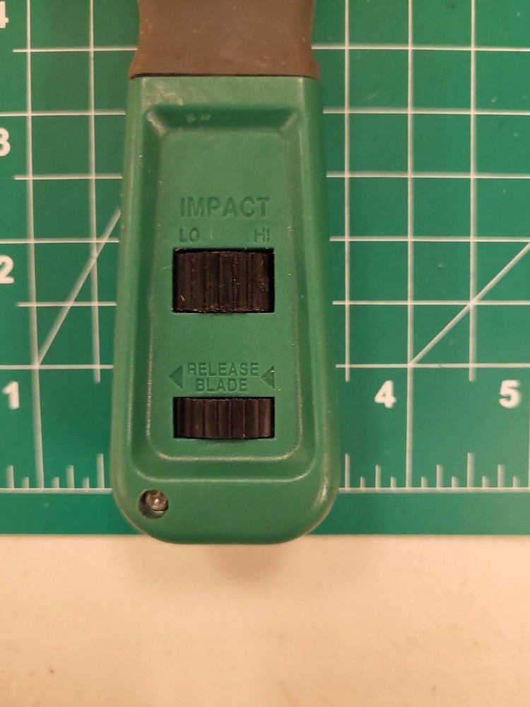 Commercial Electric Impact Punch Down Tool Network Wire Cable Termination