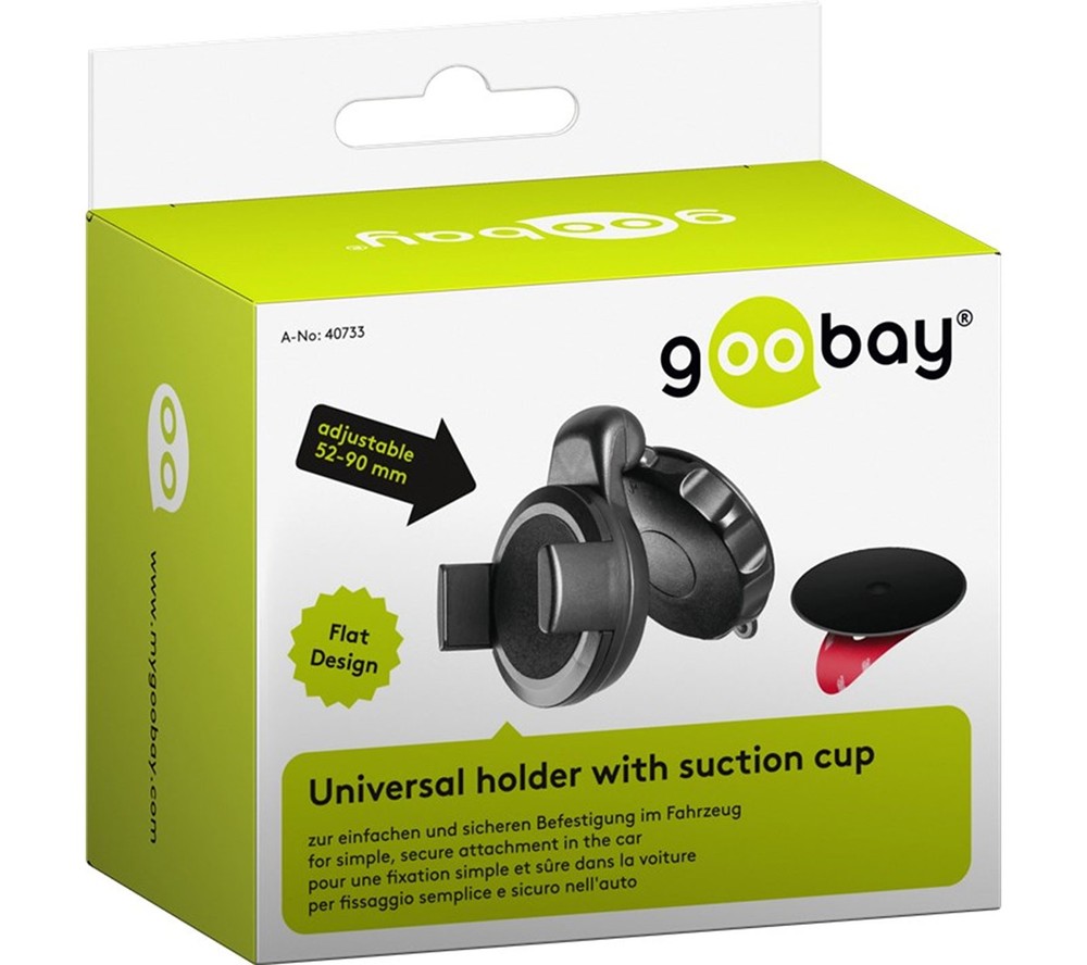 Suction Cup Smartphone Car Mount Slim