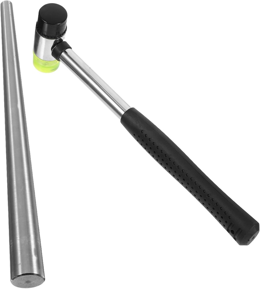 Ring Sizer Measuring Tool Set Ring Enlarger Stick Mandrel Tool Hammer Mallet