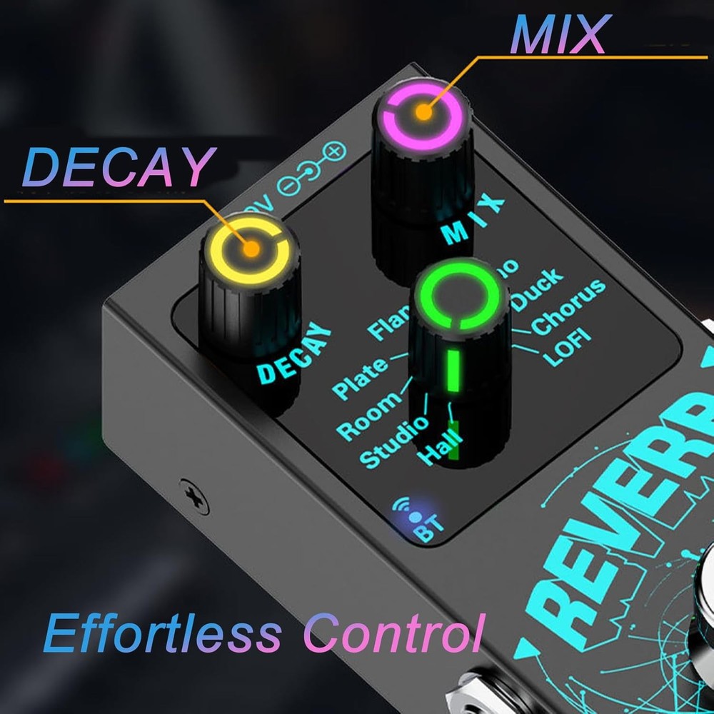 Mini Digital Reverb Guitar Pedal