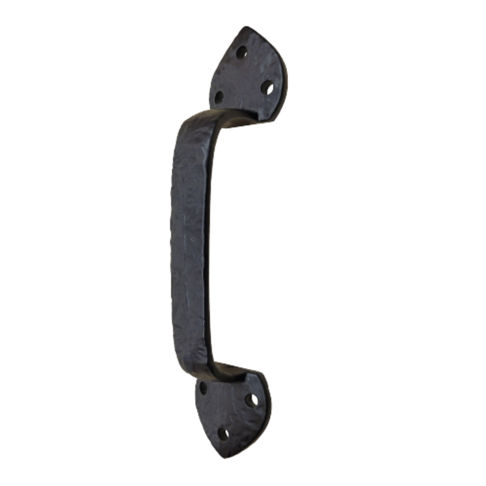 8" Spade Cast Iron Door Handle Black Finish Great For Doors Cabinets Boxes Gate