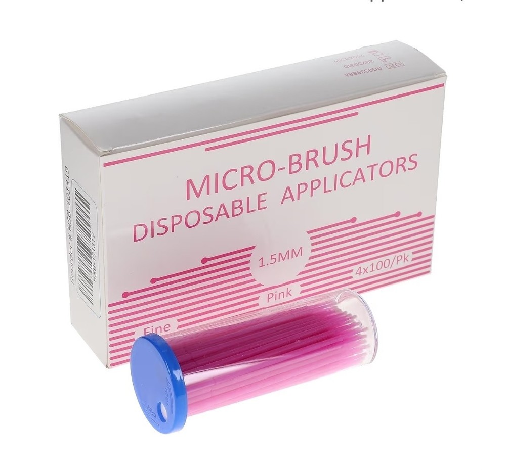 Disposable Dental Brush Micro Applicator Micro Brush Dental, 400 Count