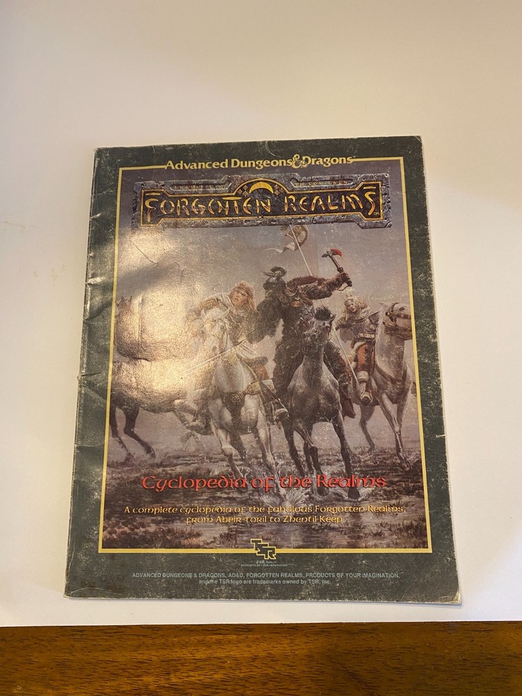 Forgotten Realms Campaign Setting (1st Ed) - box set