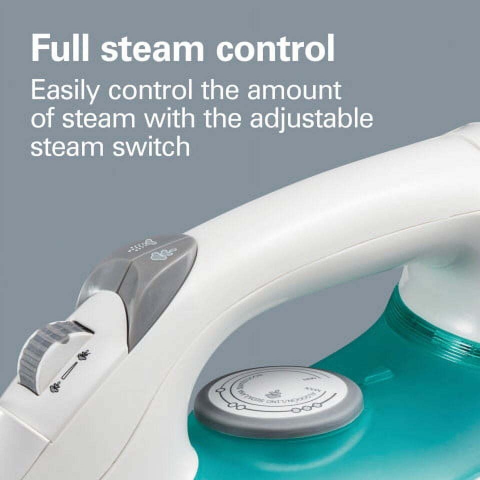 Retractable Cord Iron Steam Control Adjustable Steam Powerful Clothes Iron US