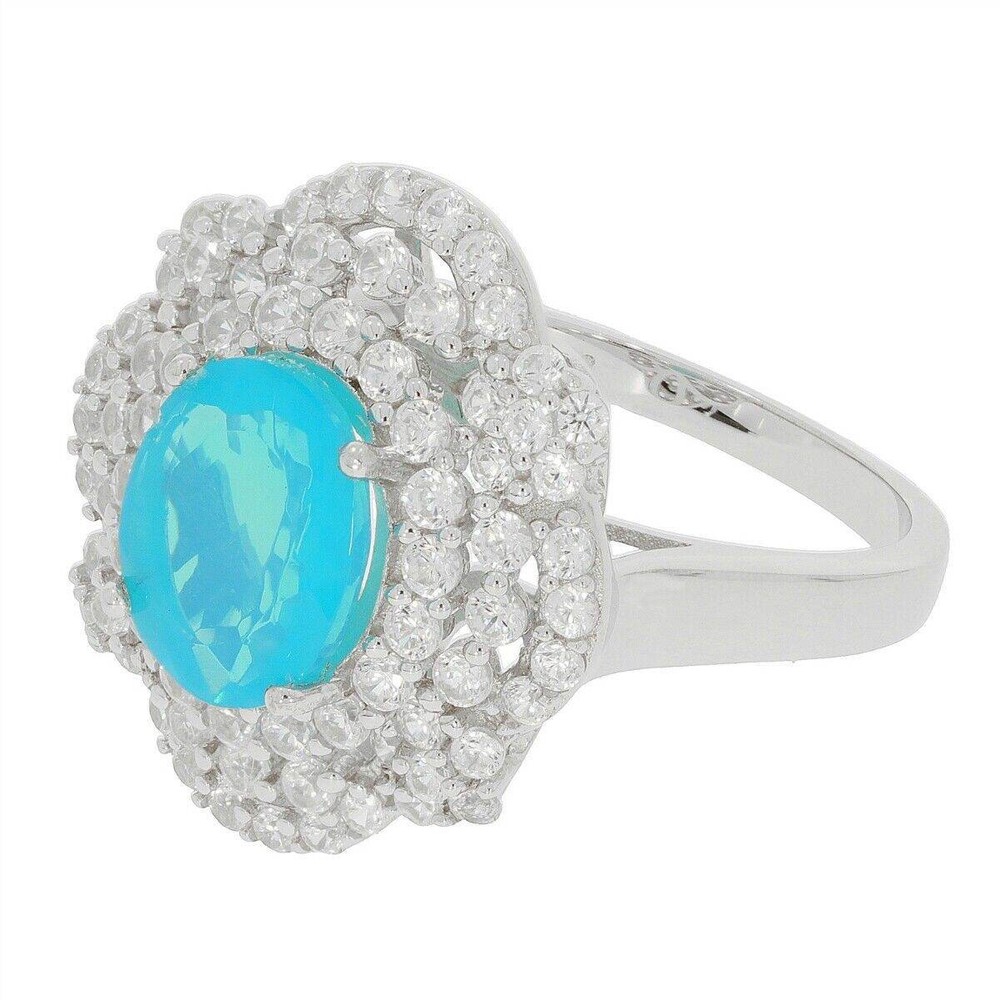 Sterling Silver Semi Mount Ring Setting Oval OV 8X6mm