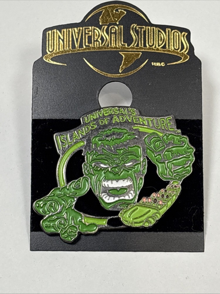 Universal Studios Hollywood Incredible Hulk Coaster Pin 2002
