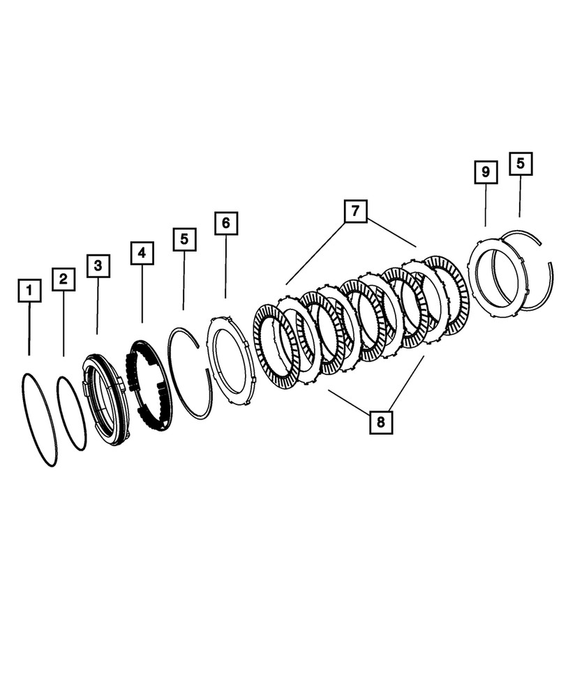 Genuine Mopar O Ring 68019797AA