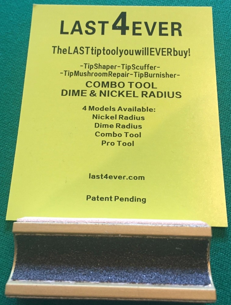 Last4Ever Tip Tool - Combo Tool with Dime & Nickel Radius