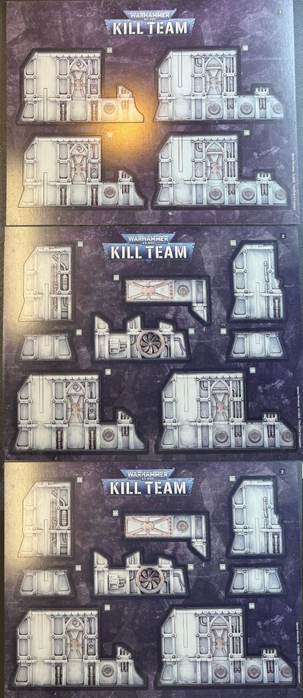 Kill Team Starter Set Game Pieces Starter Handbook MDF Terrain Game Board
