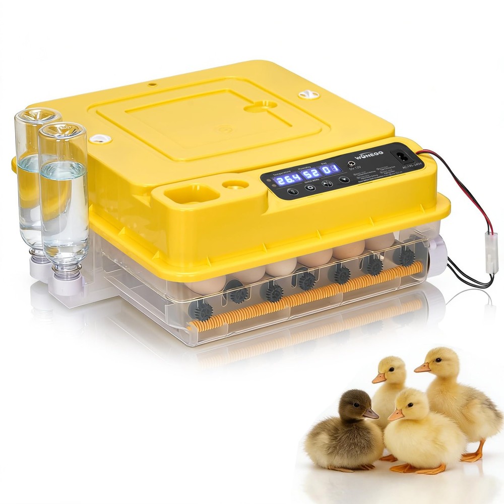 Incubators for Hatching Eggs, 30 Egg Incubator with Automatic Egg Turning, Te...