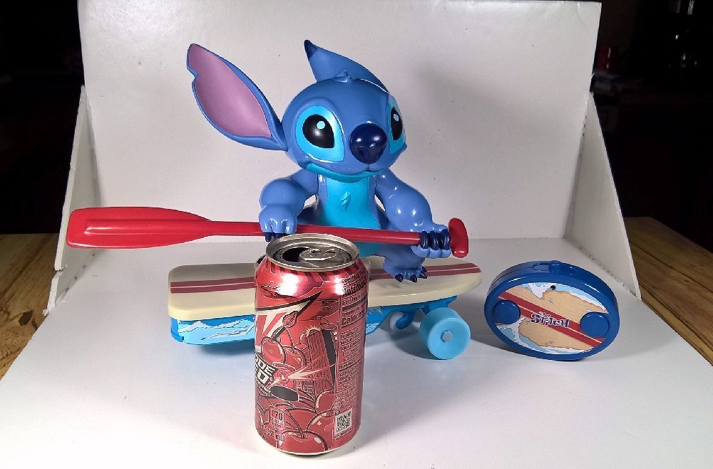 DISNEY LILO & STITCH REMOTE CONTROL R/C STITCH ON SURFBOARD WORKS GREAT!