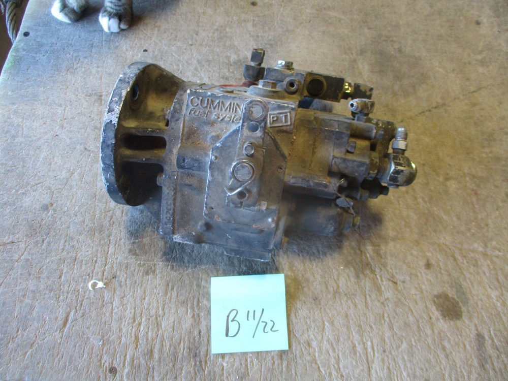 Used Cummins PT Fuel Pump for Core or Repair, Spins Smooth