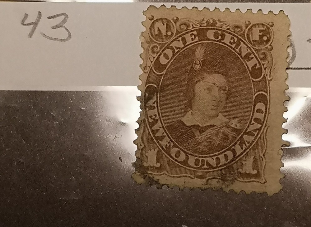 Canada Stamp Scott#43 Newfoundland USED
