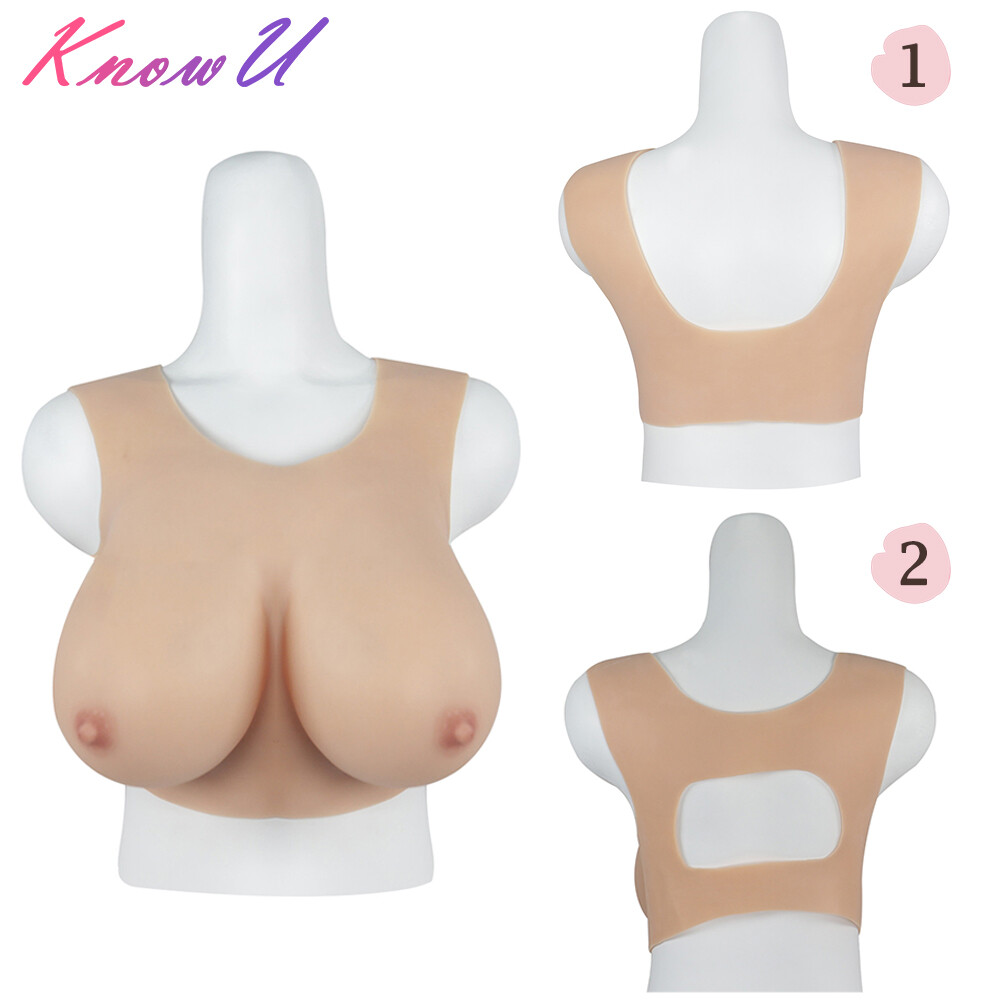 D E G Cup Silicone Breast Forms Soft Summer Version Thinner Crossdresser Cosplay