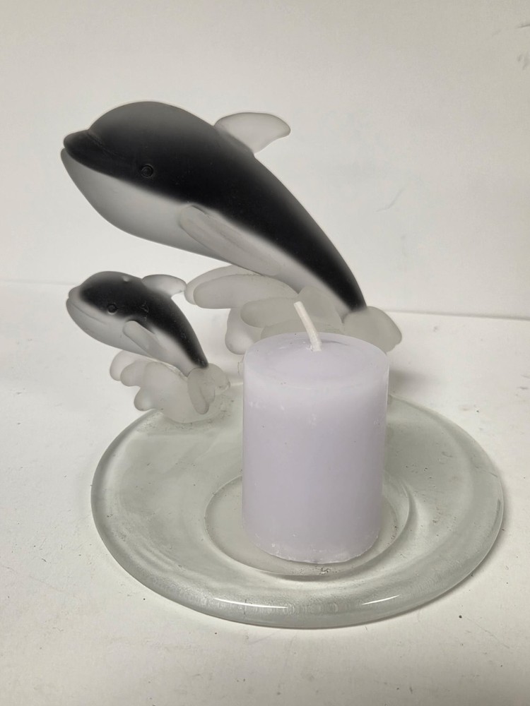 Partylite Dolphin Candle Holder