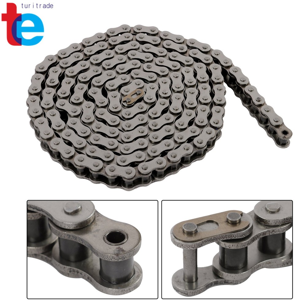Heavy Duty #60H Roller Chain With 2 Connecting Links 10 Ft