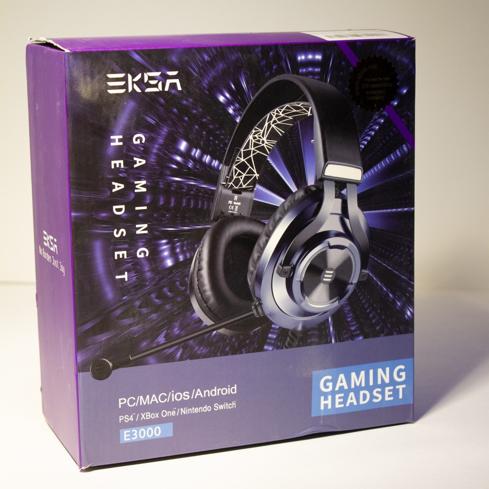 EKSA E3000 Gaming Headset PC MAC iOS ANDROID PS XBOX NINTENDO