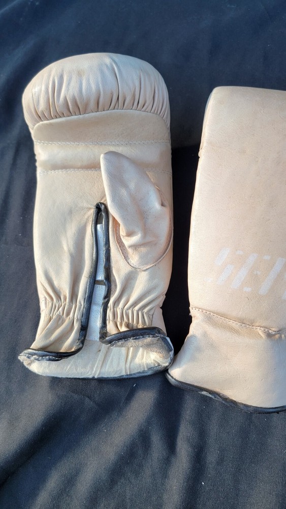 Vintage Boxing Gloves Fighting Boxer