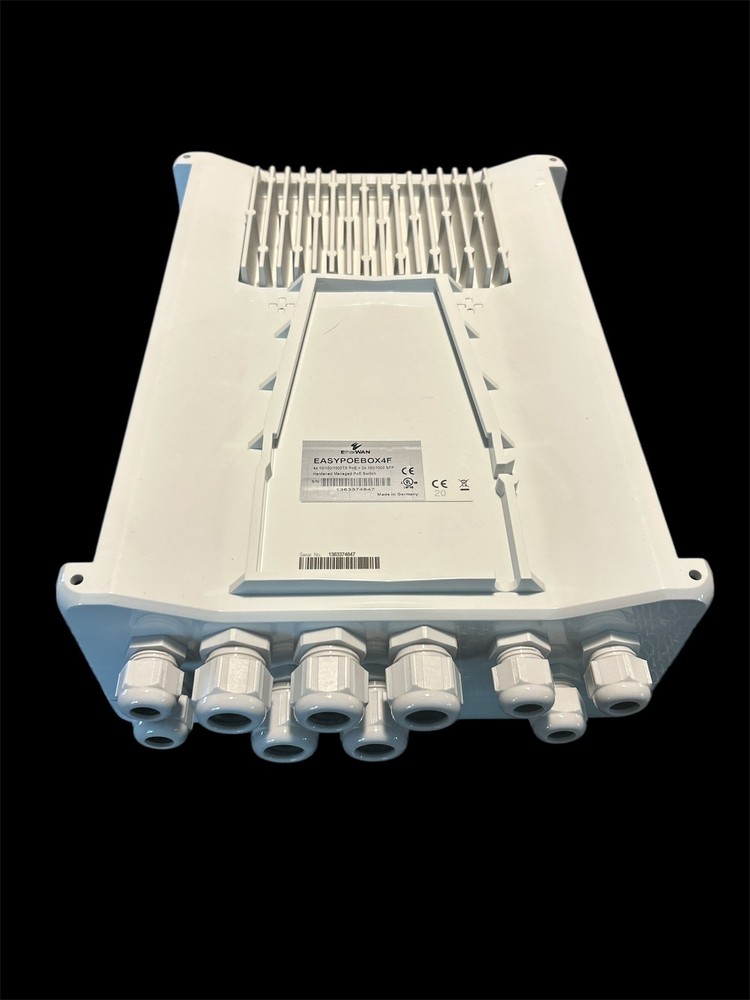 EtherWAN EasyPOE Box Managed POE Switch in NEMA Enclosure