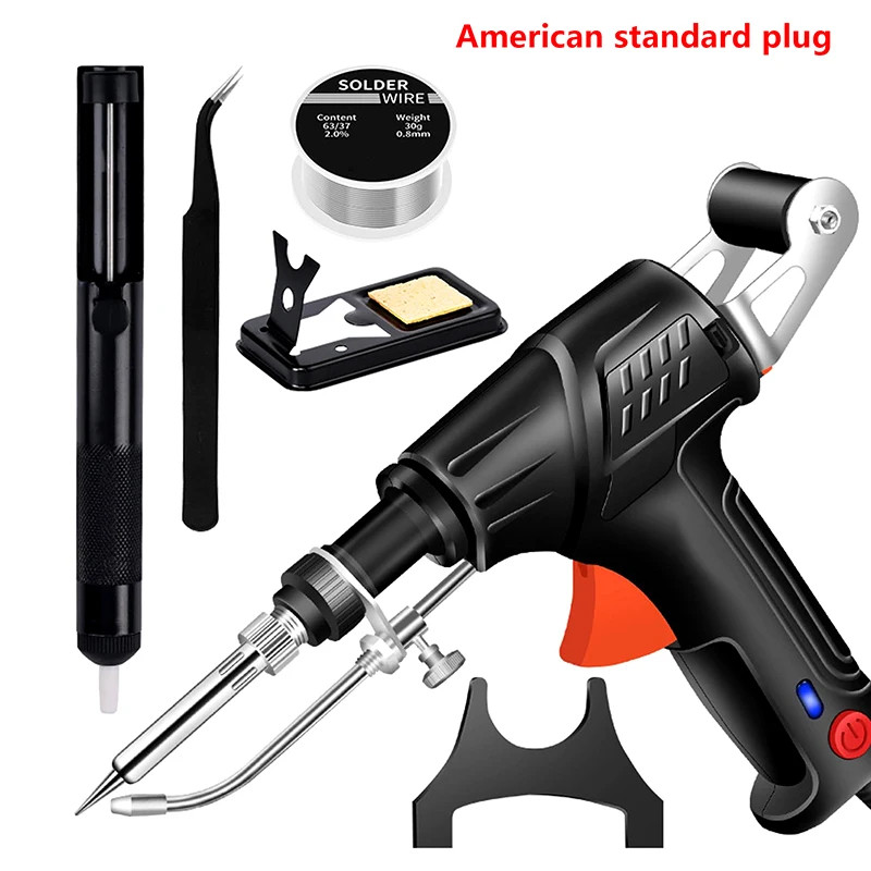 Multi-Function Laser Welding Machine Gun Corded Automatic Soldering Iron Set New