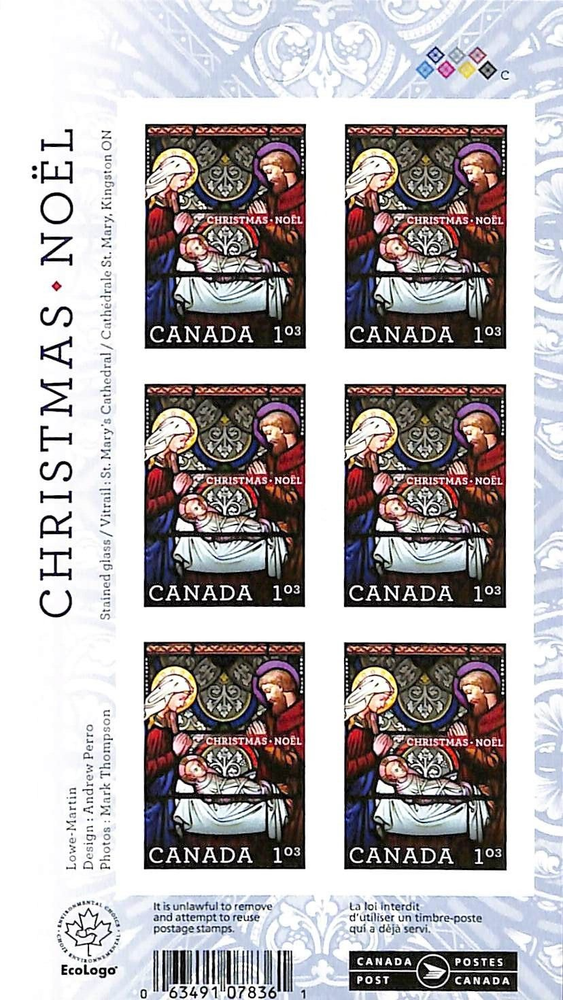 Canada - Booklet BK471 - Scott 2493 - Christmas - 2011