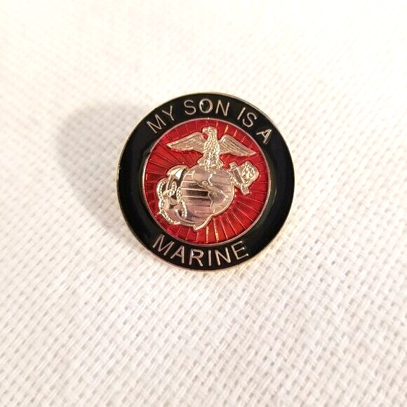 My Son Is A Marine Lapel Pin