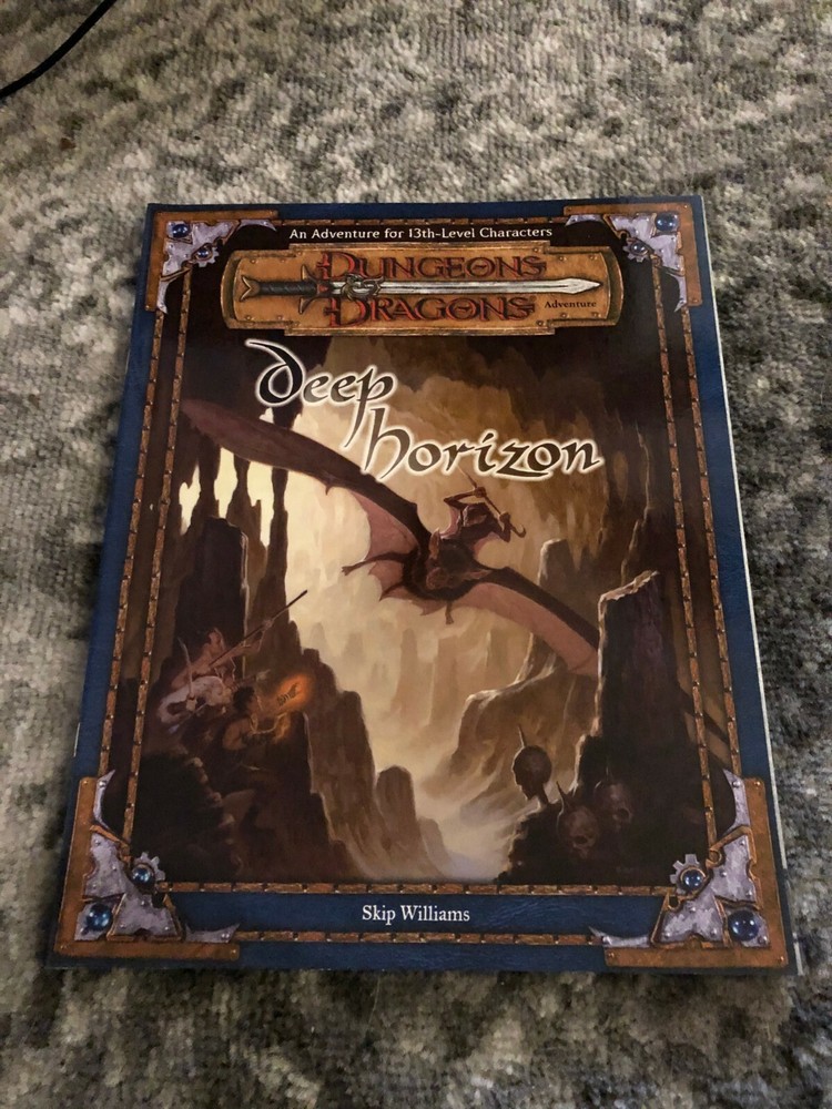 D&D Module Deep Horizon Wizards of the Coast