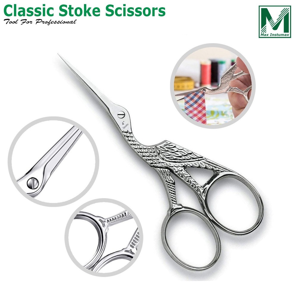 Best Cuticle Nail Curved Scissors Extra Sharp Classic Professional Manicure