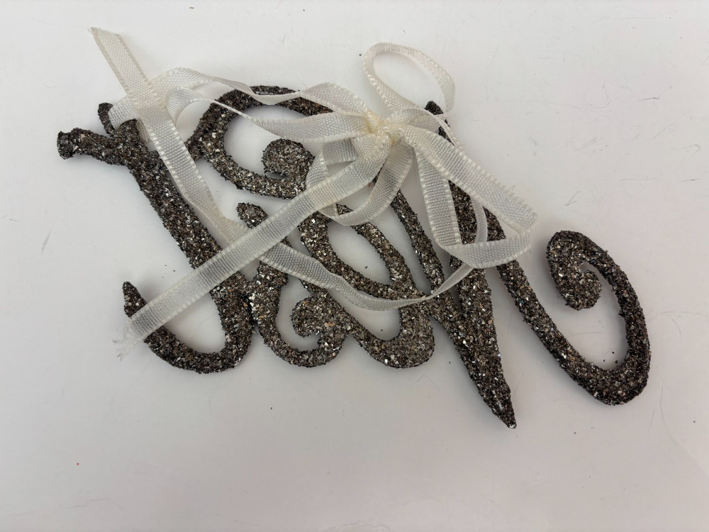 Sparkly Nest Wreath Insert/Ornament