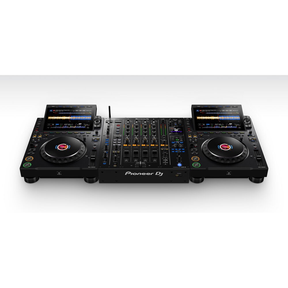 AlphaTheta CDJ-3000X High-Resolution Professional DJ Player (Black)