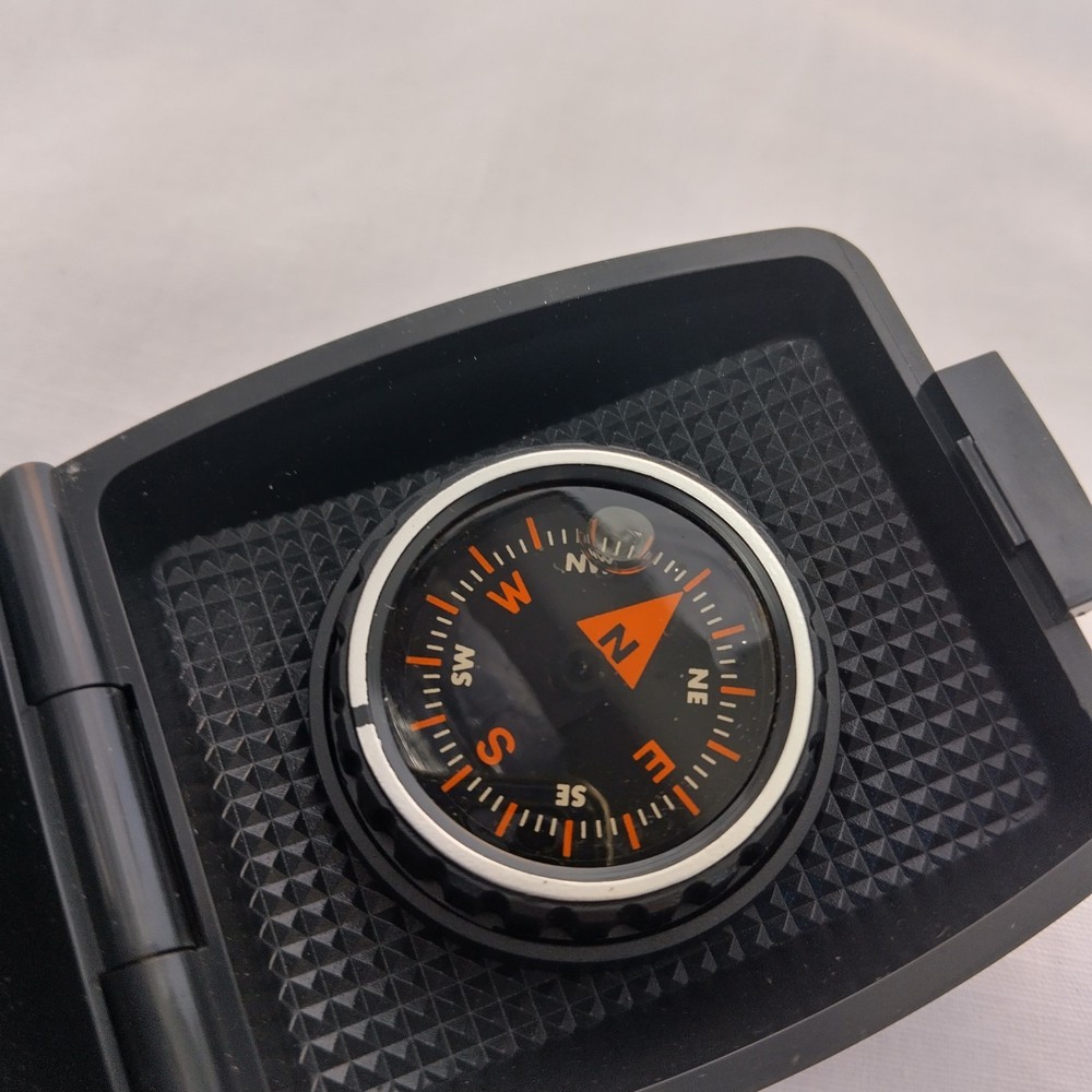 Sharp Compass/Thermo, Pocket Size Black -Made in Japan