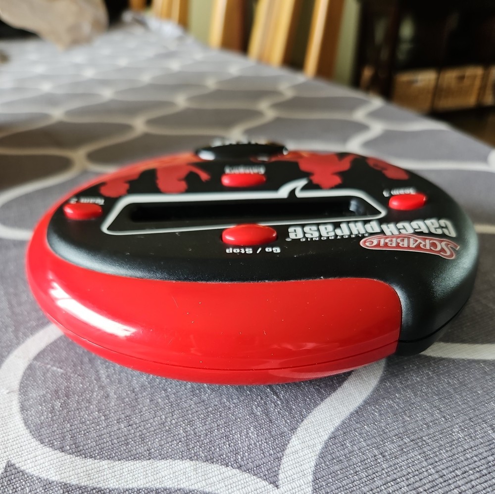 Hasbro Scrabble Electronic Catch Phrase Handheld Electronic Game