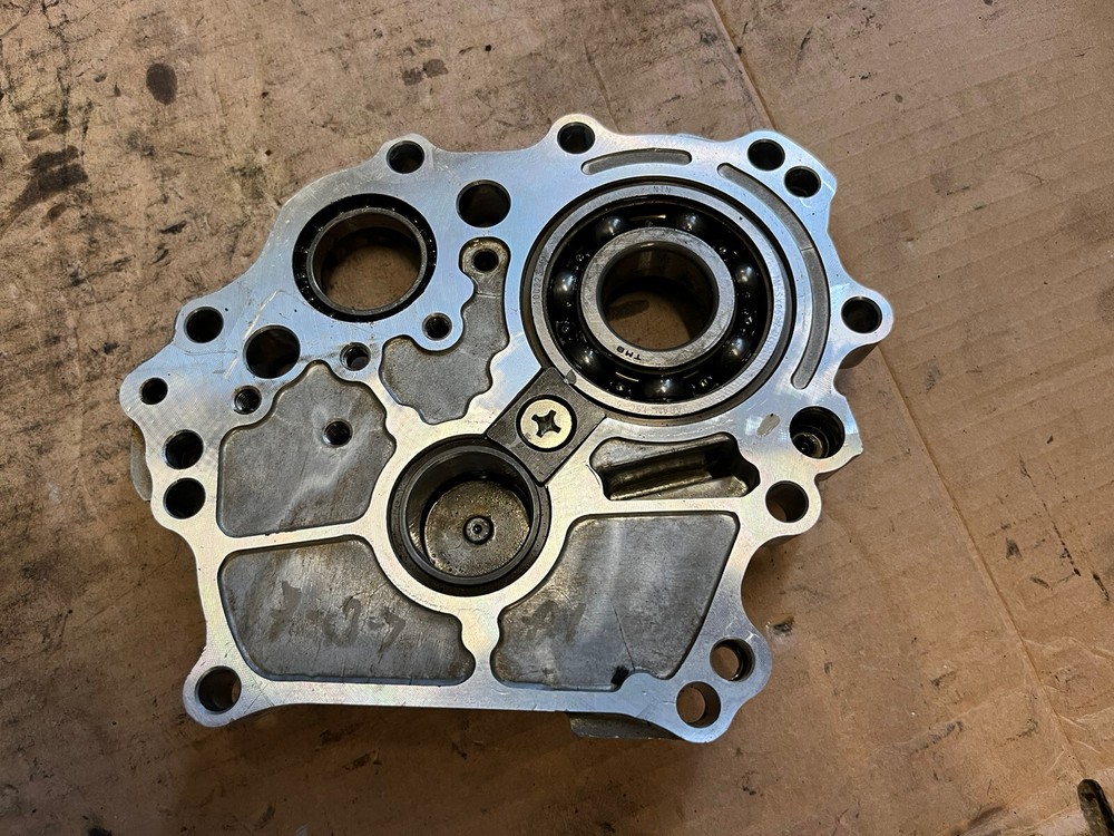 Kawasaki Er6 Gearbox Plate From A 2011 Model