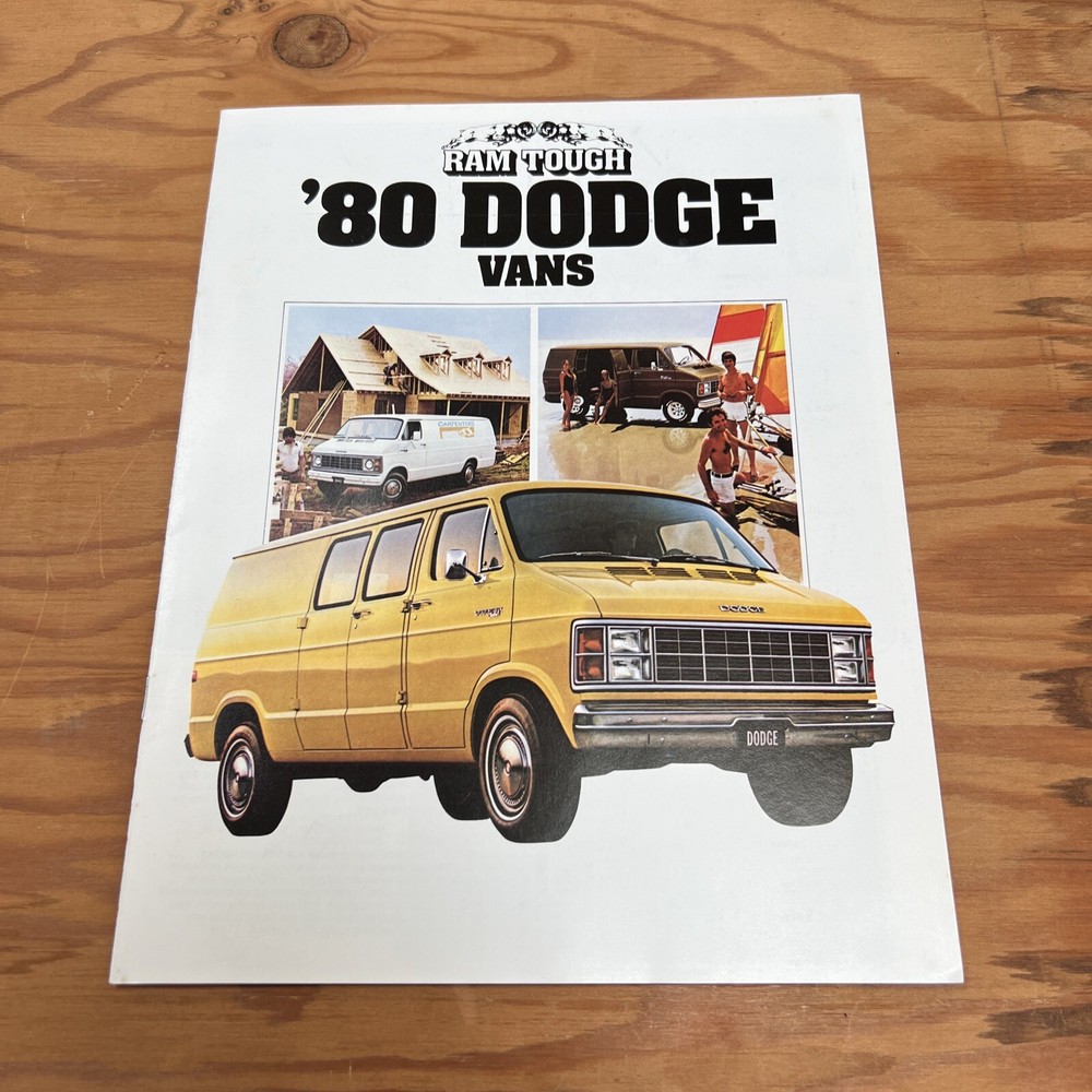 1980 Dodge Vans Sales Brochure Catalog   12 pages