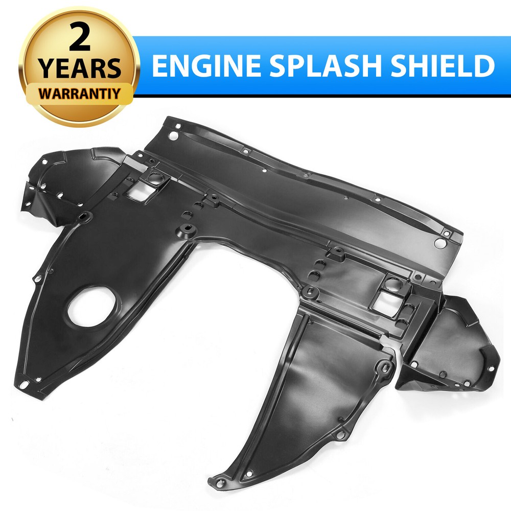 Front Engine Splash Shield Under Cover For 2016-21 Nissan Maxima & 16-18 Altima
