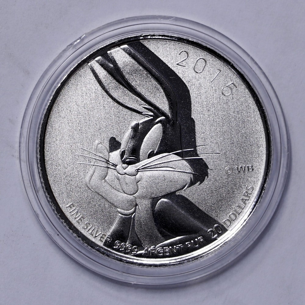 2015 20 Dollars BUGS BUNNY Canada 8gr  .999 Silver   # 790