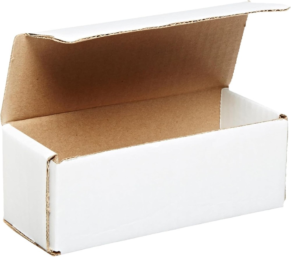 Aviditi White Corrugated 6 1/2" x 2 3/4" x 2 1/2", Multi